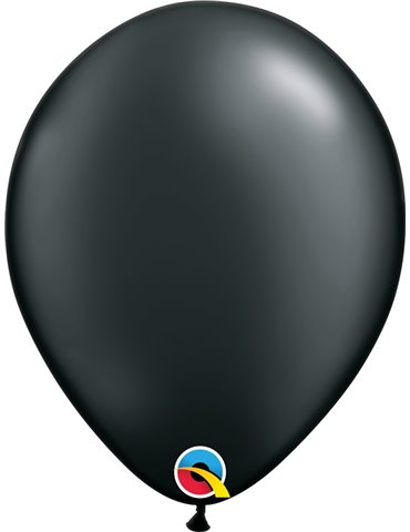 Pearl Black Pack of 100 11" latex balloons