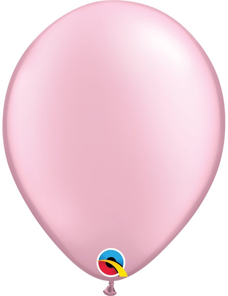 Pearl Pink Pack of 100 11" latex balloons