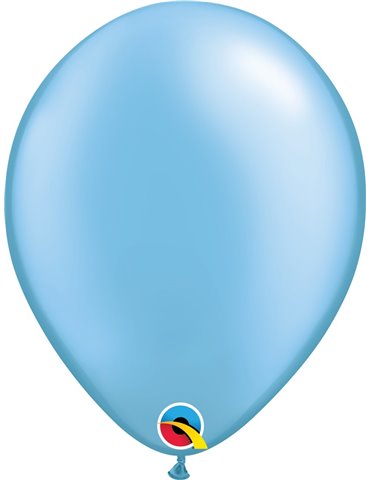 Pearl Azure Pack of 100 11" latex balloons