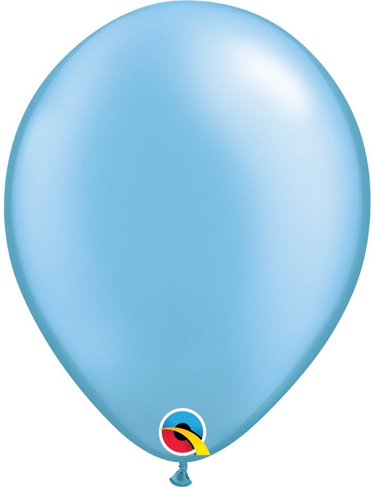 Pearl Azure Pack of 100 11" latex balloons